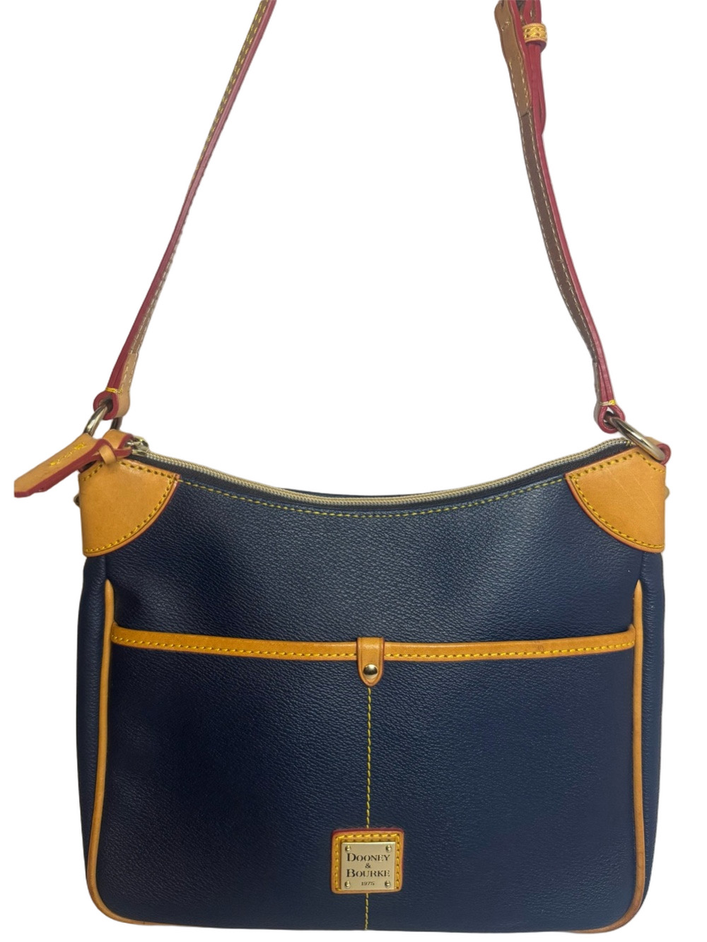#368 Dooney & Bourke Kimberly Pebble Grain Small Shoulder Bag
